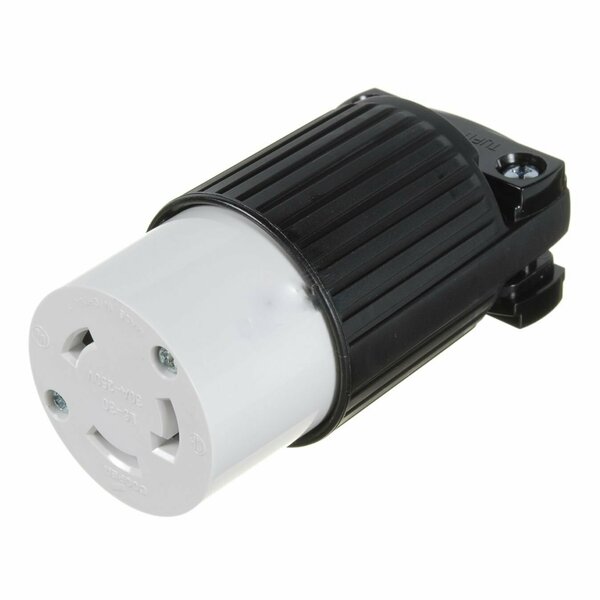 American Imaginations 30 AMP Round Black 3-Wire Connector Plastic AI-36909